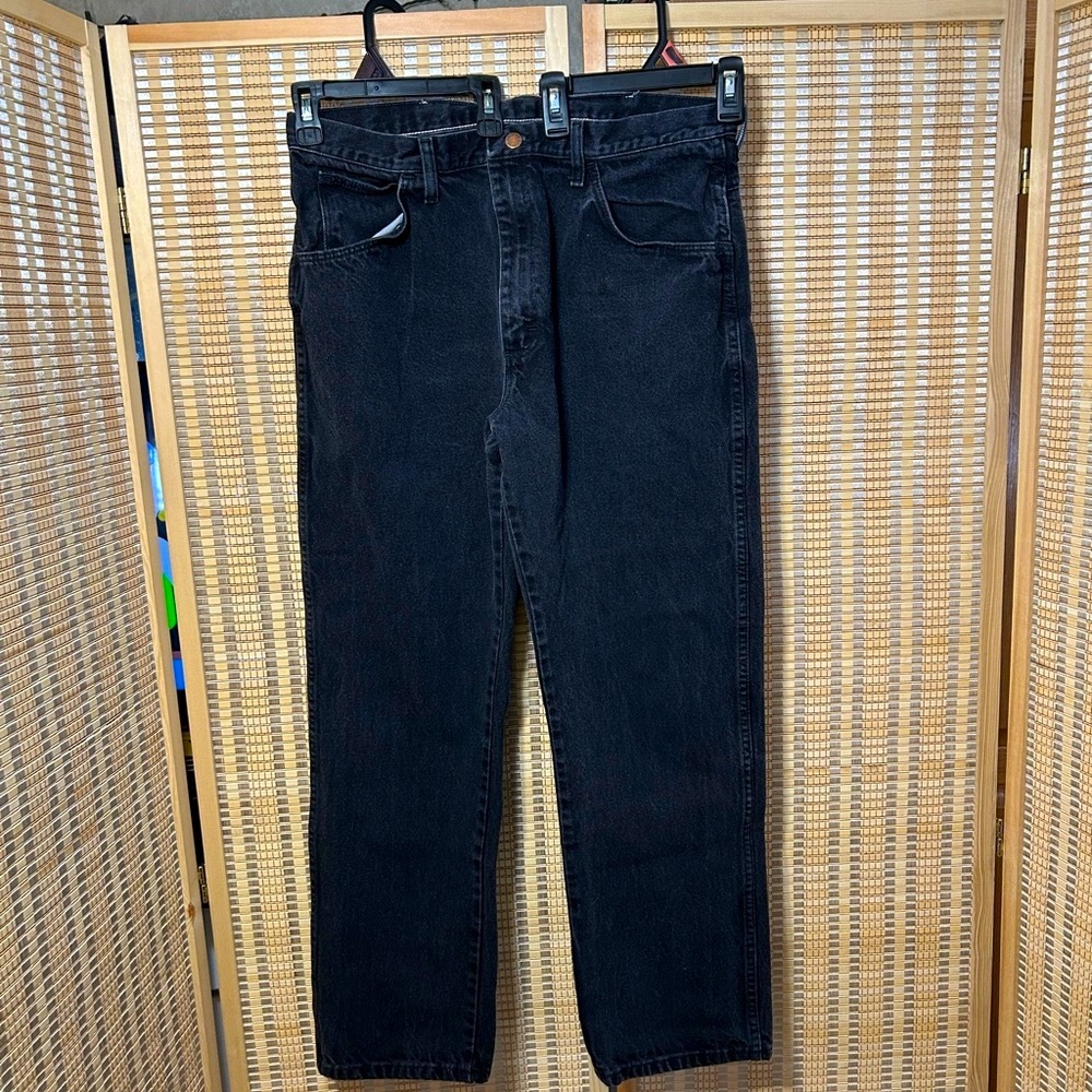 Black Rustler Jeans